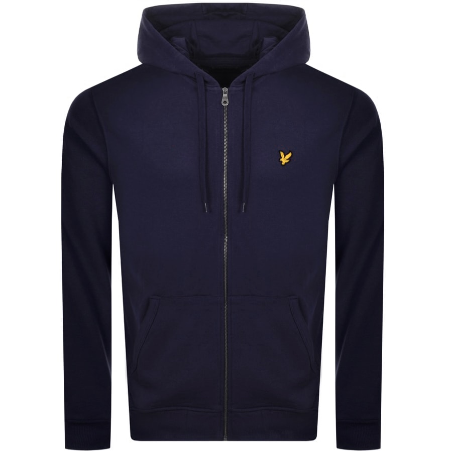 Alternative Image for ProductLyle And Scott Full Zip Hoodie Navy1